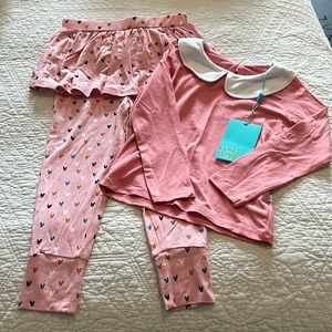 Posh Peanut 2 piece set 3T NWT